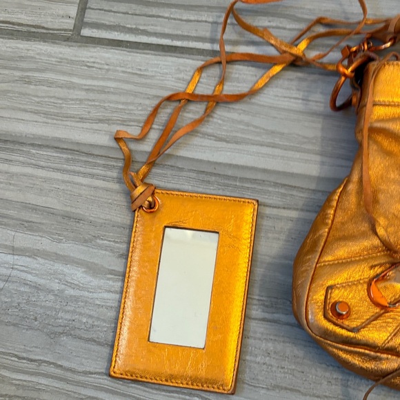 Authentic Vintage 2001 Balenciaga Le City Metallic Orange Bag - Picture 10 of 17